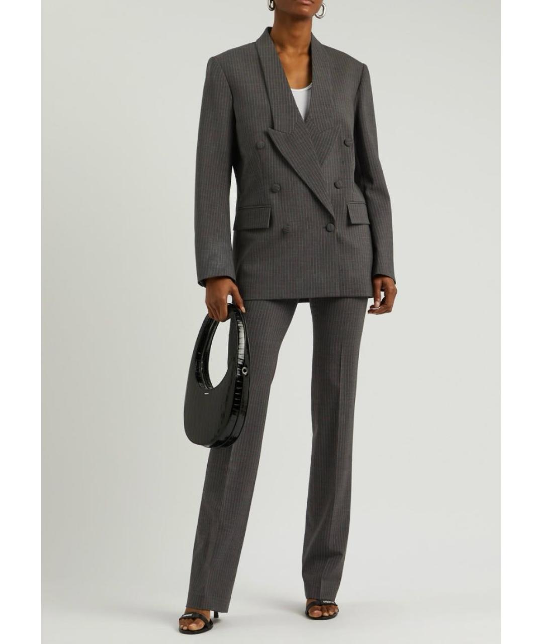COPERNI Серый шерстяной костюм с брюками, фото 3