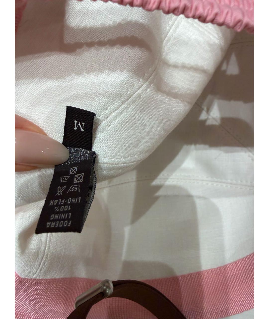 LORO PIANA Розовая кепка, фото 3