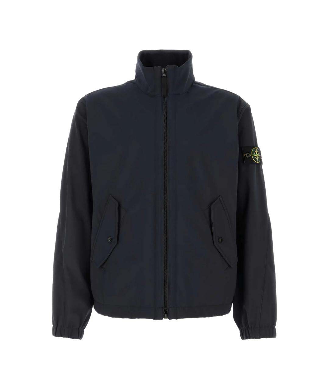 STONE ISLAND Синяя полиэстеровая куртка, фото 1