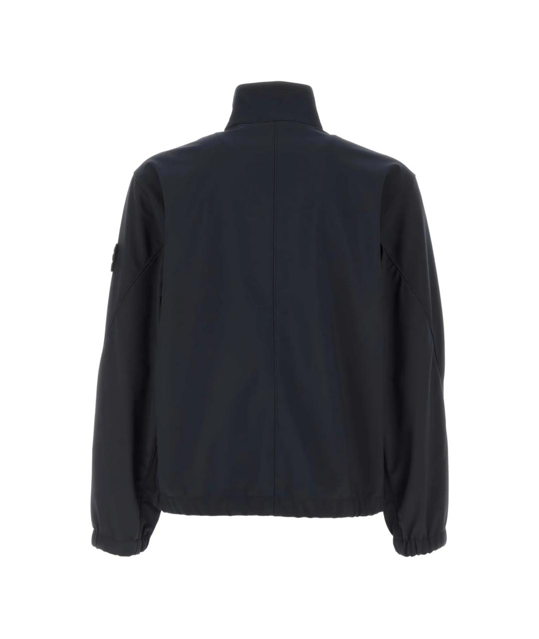 STONE ISLAND Синяя полиэстеровая куртка, фото 2