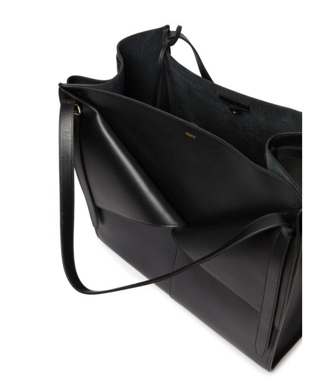 COPERNI Черная кожаная сумка тоут, фото 4