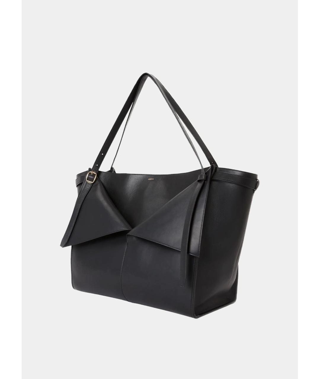 COPERNI Черная кожаная сумка тоут, фото 2