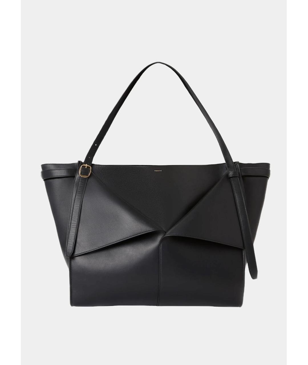 COPERNI Черная кожаная сумка тоут, фото 7