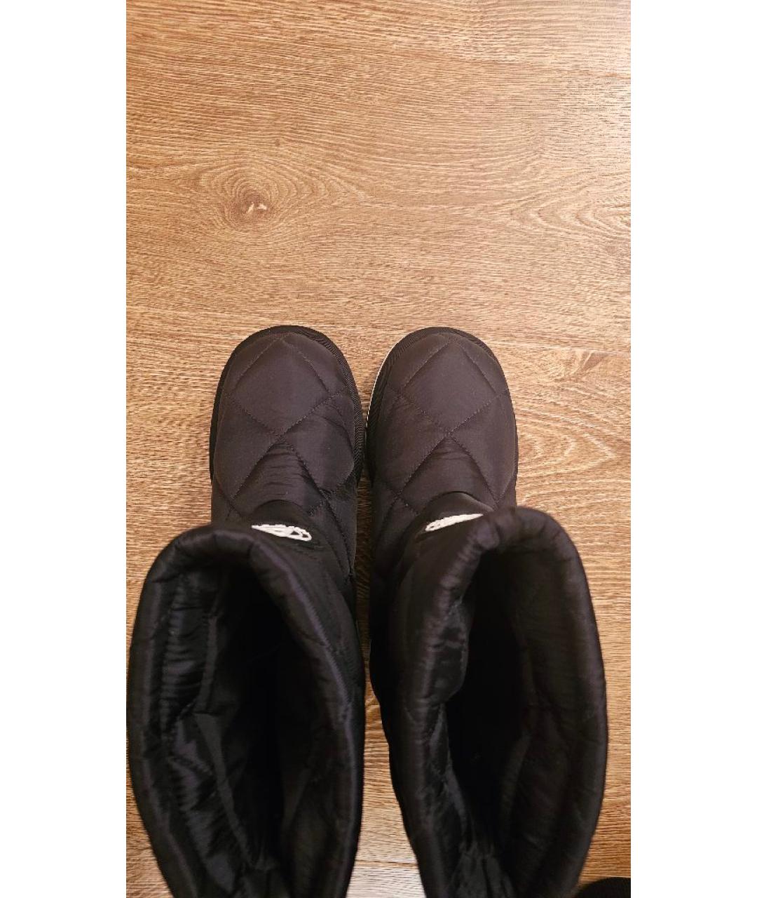 DOLCE&GABBANA Черные текстильные сапоги, фото 3