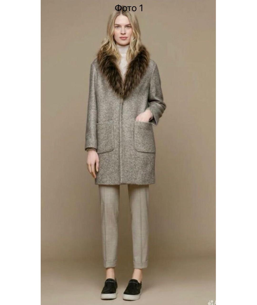 FABIANA FILIPPI Шерстяное пальто, фото 8