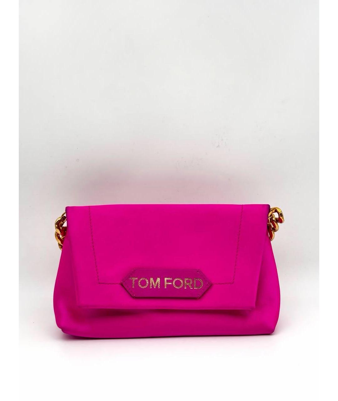 TOM FORD Фуксия сумка с короткими ручками, фото 7