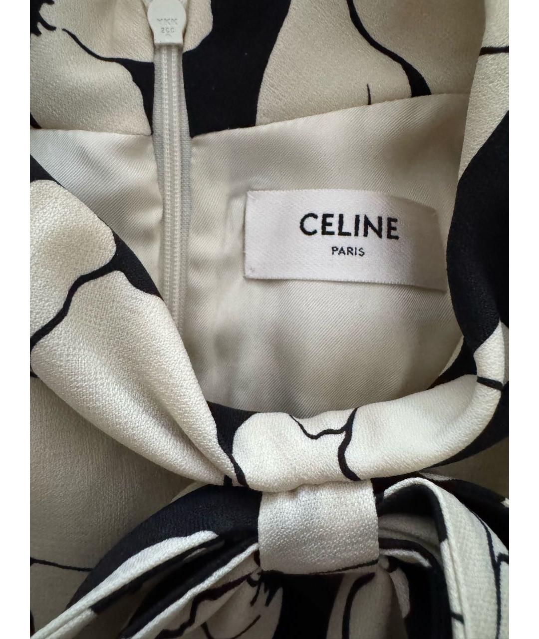 CELINE Мульти вечернее платье, фото 6