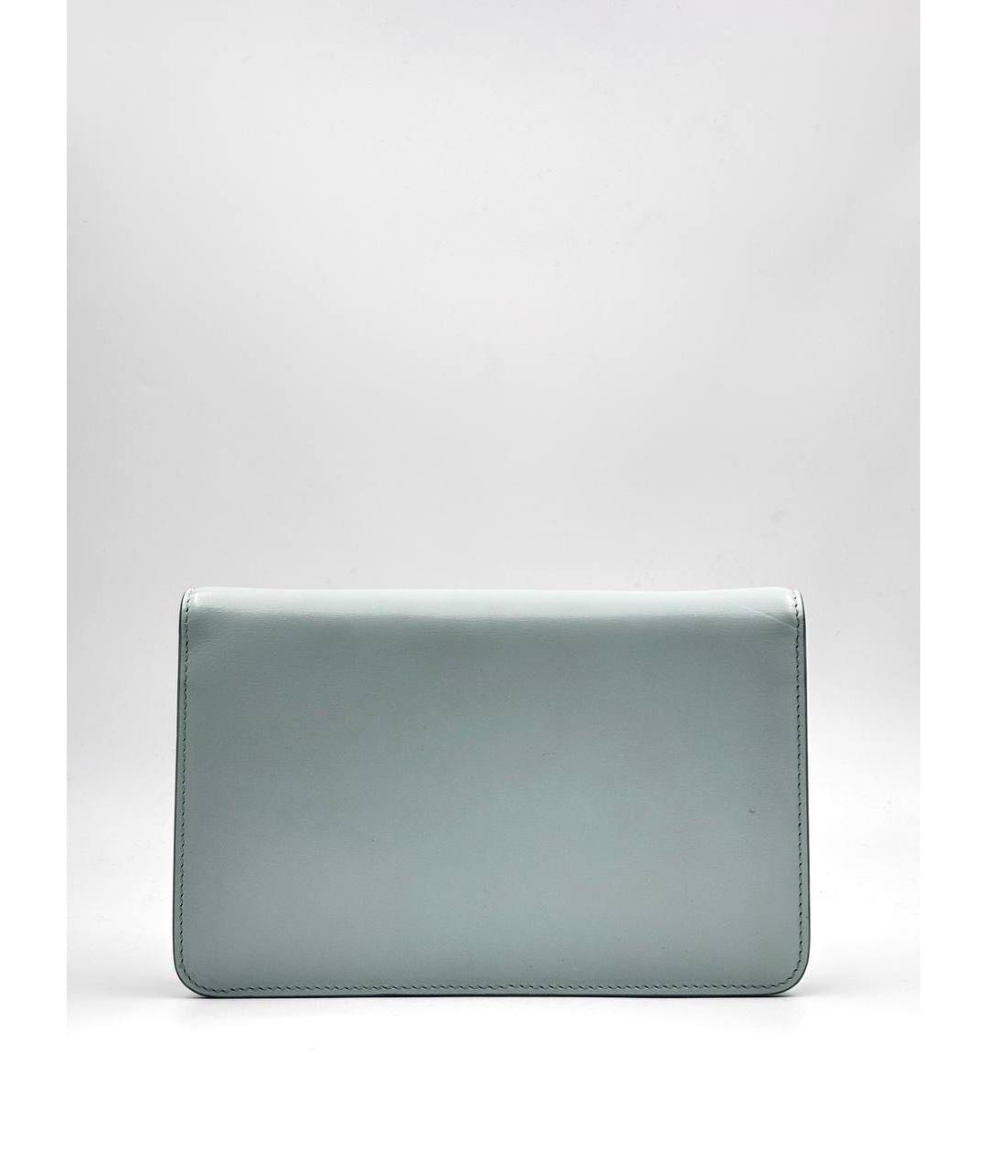 TOM FORD Голубая кожаная сумка через плечо, фото 3