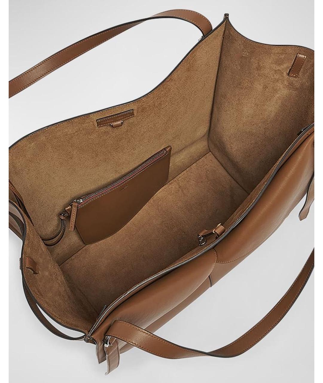 COPERNI Коричневая кожаная сумка тоут, фото 4