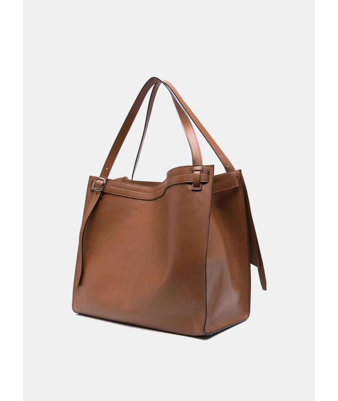 COPERNI Коричневая кожаная сумка тоут, фото 3