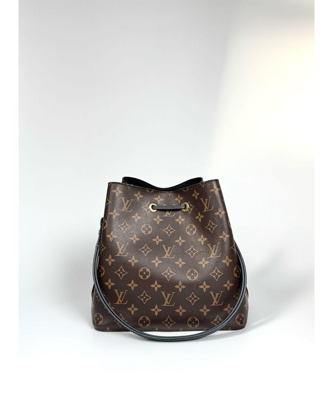 LOUIS VUITTON Коричневая сумка через плечо, фото 3