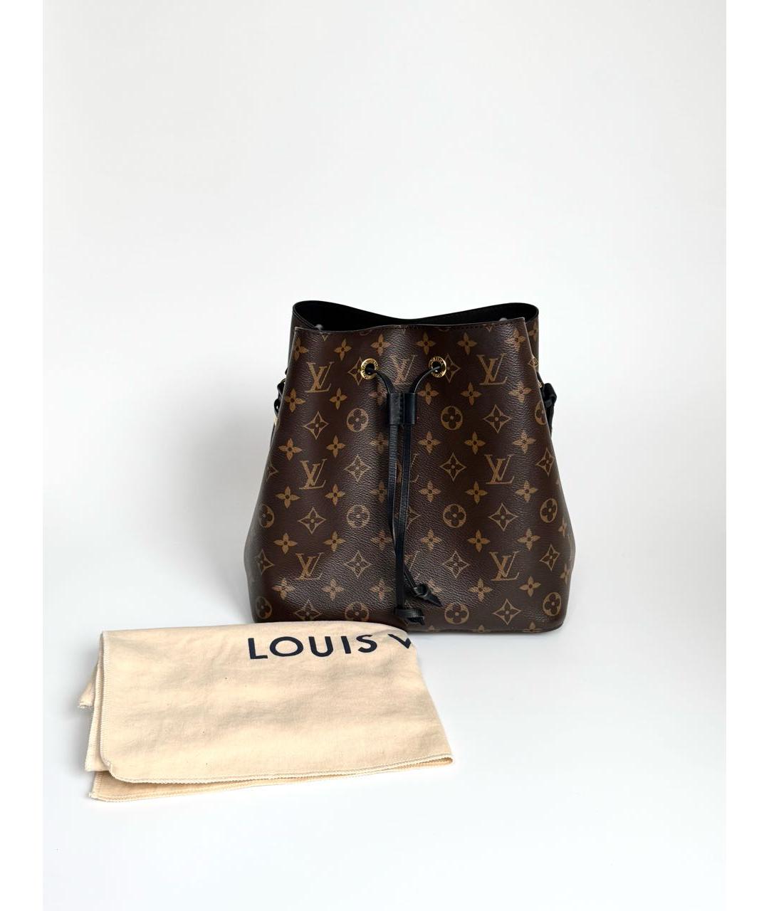 LOUIS VUITTON Коричневая сумка через плечо, фото 5