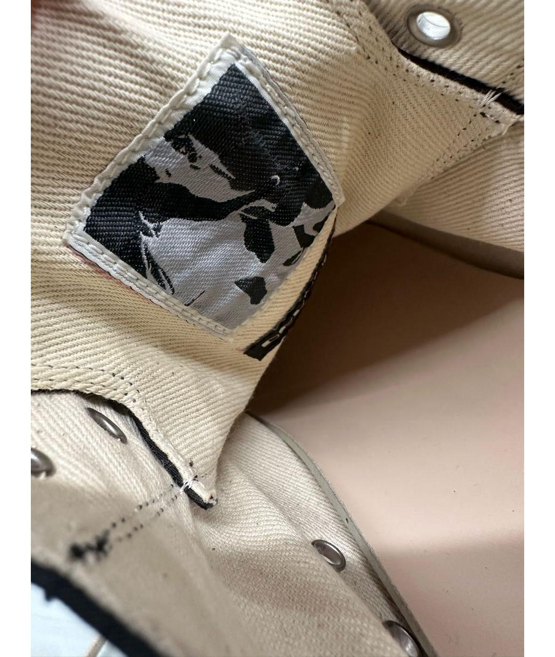 RICK OWENS DRKSHDW Черные низкие кроссовки / кеды, фото 6