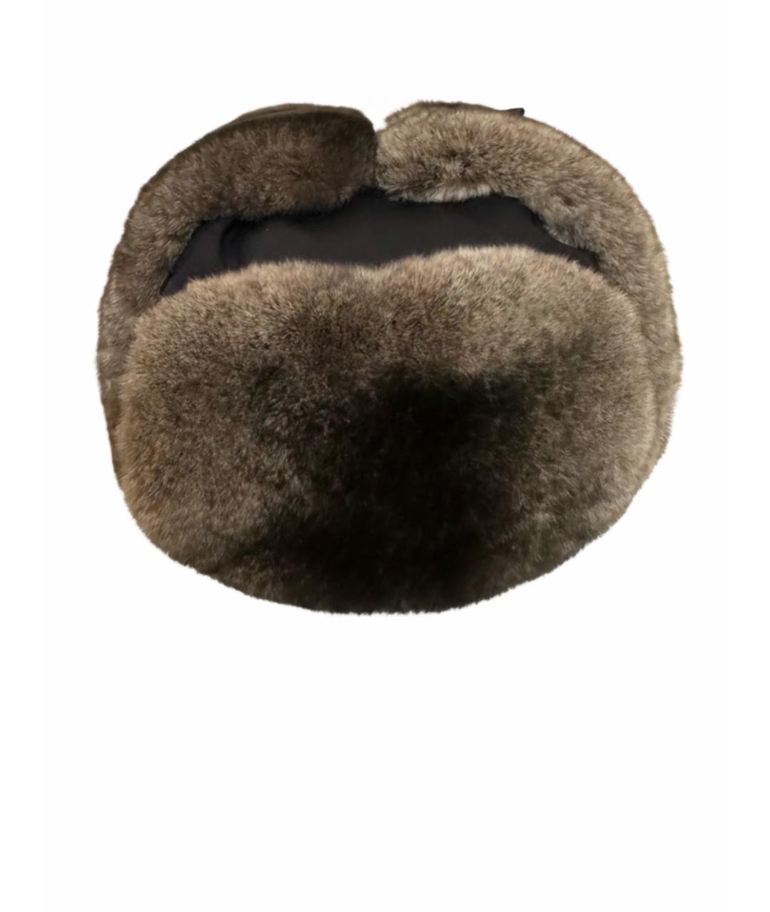 BRIONI Антрацитовая шапка, фото 1