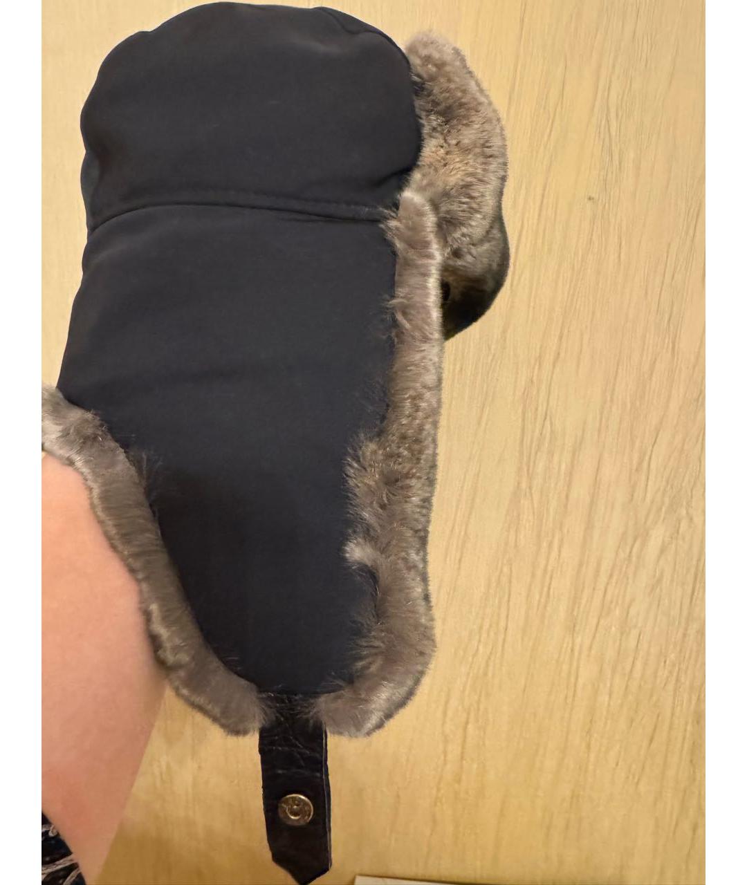 BRIONI Антрацитовая шапка, фото 8