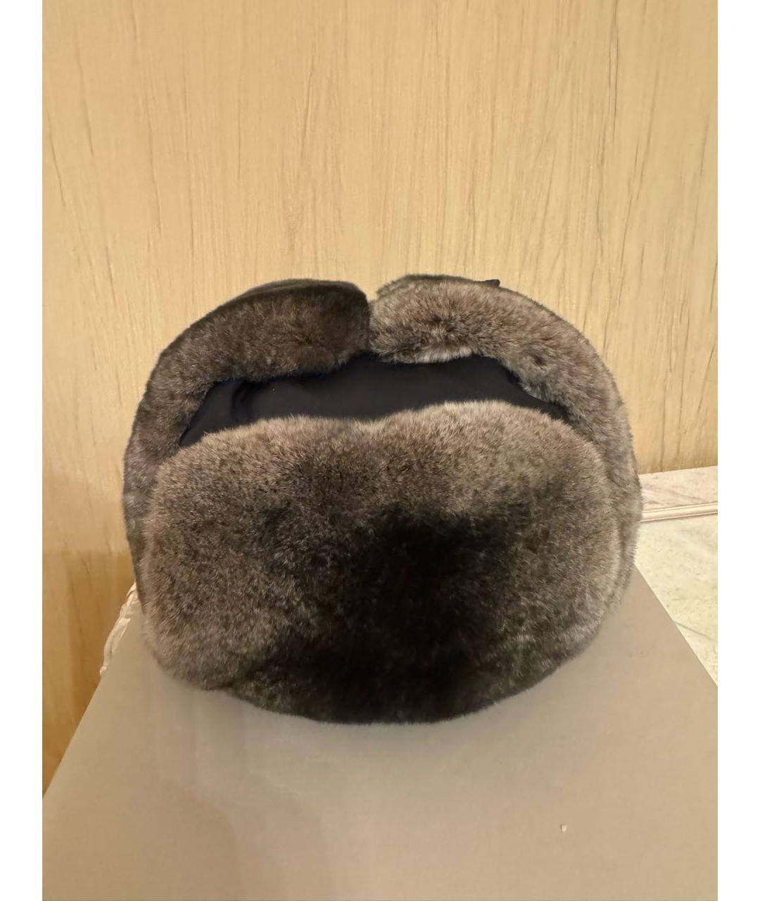 BRIONI Антрацитовая шапка, фото 9