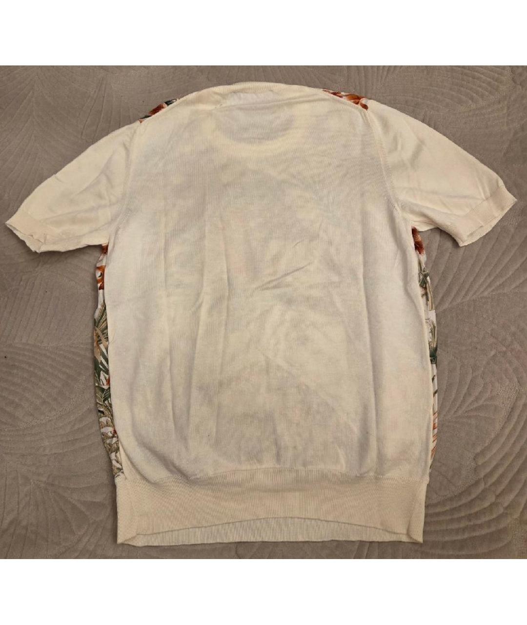 FERRAGAMO Шелковая футболка, фото 2