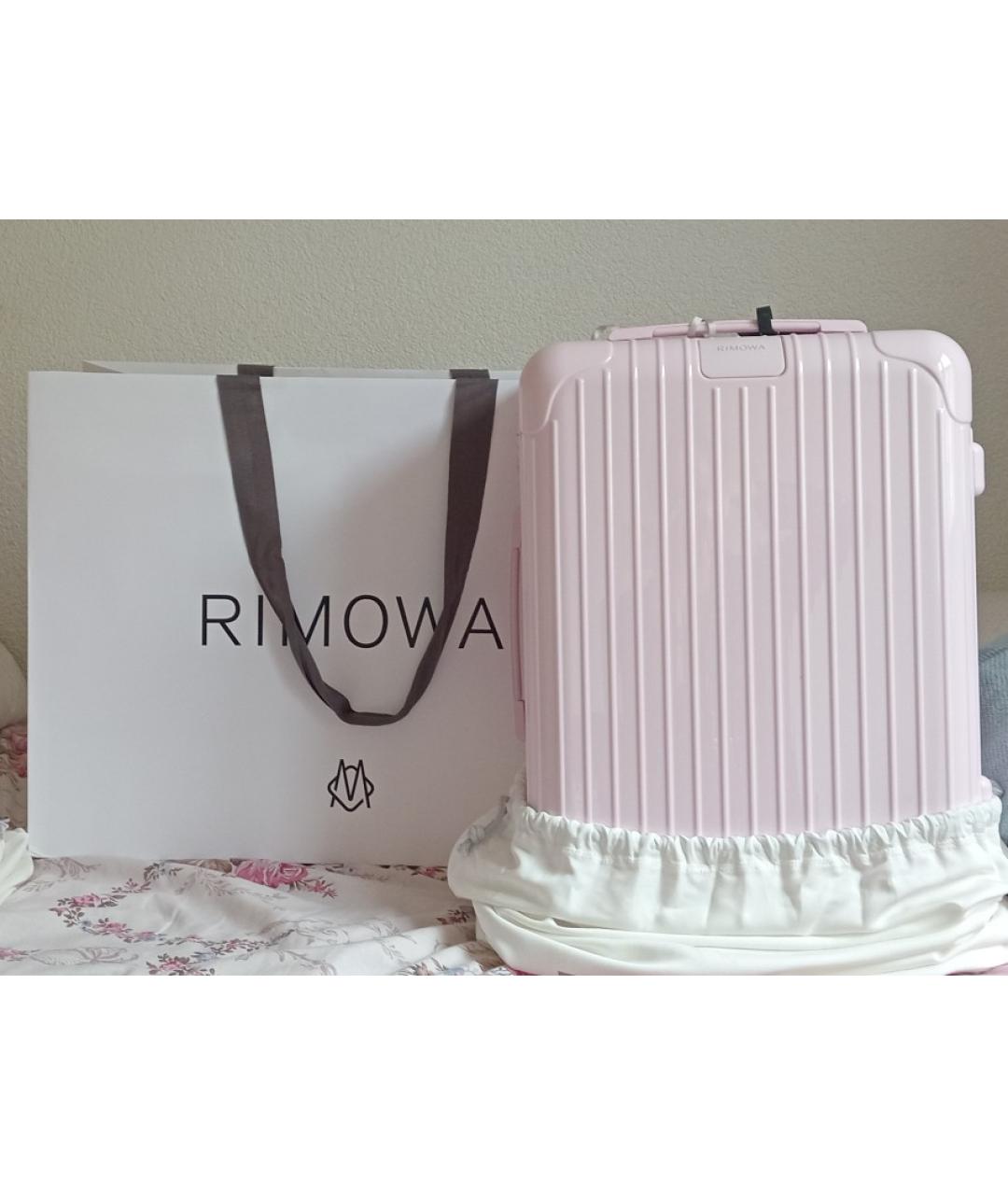 Rimowa Розовый чемодан, фото 3