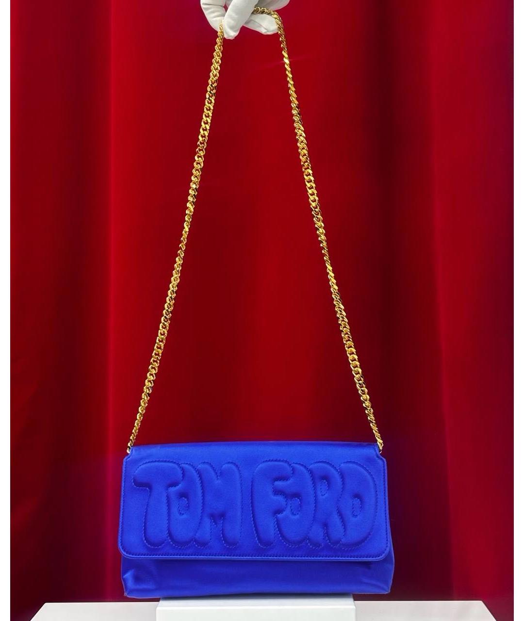 TOM FORD Синяя сумка через плечо, фото 2