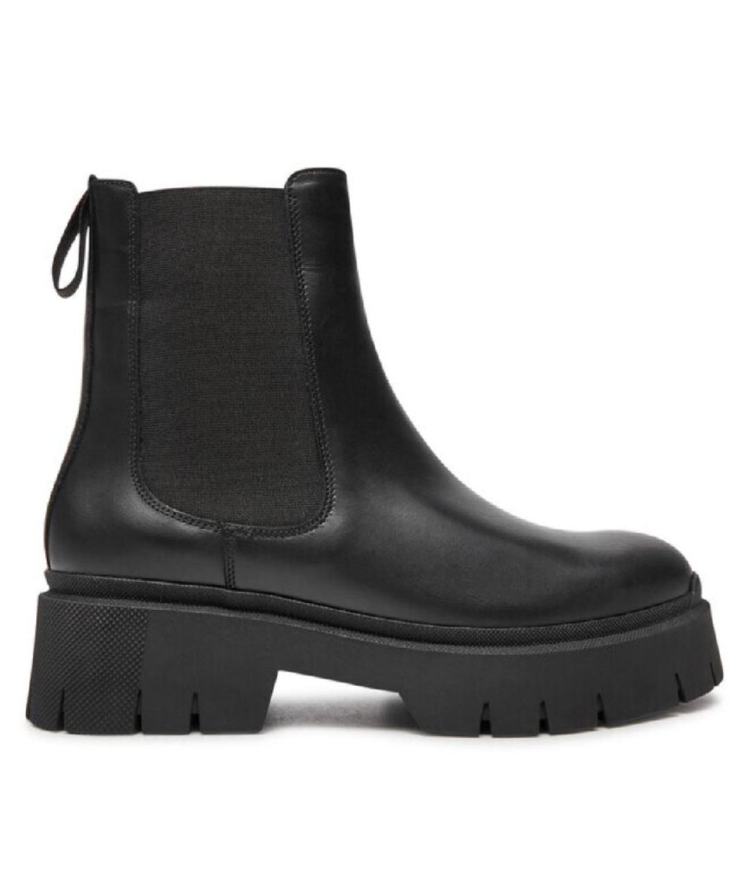 HUGO Черные кожаные ботинки, фото 5