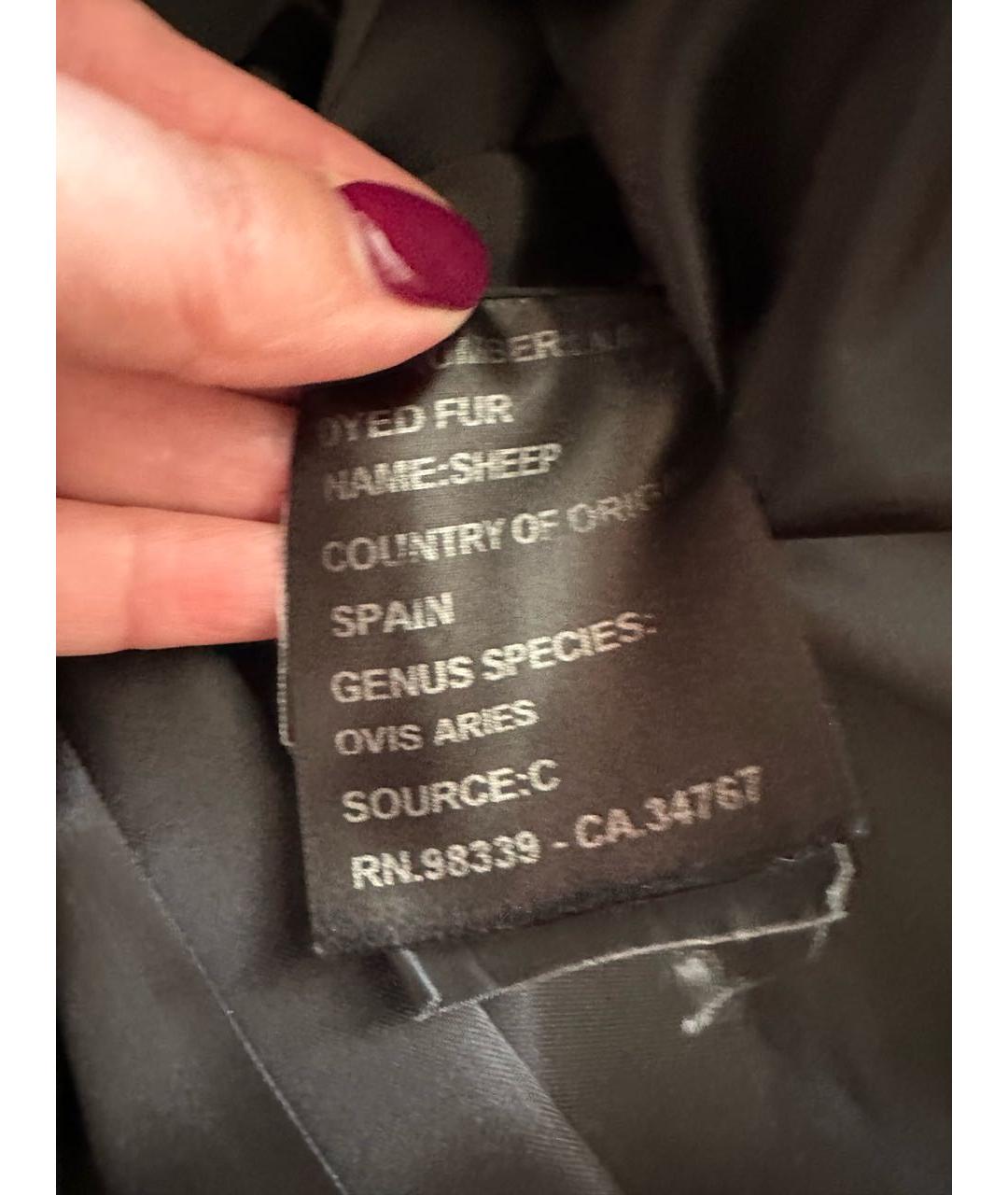 PRADA Антрацитовое шерстяное пальто, фото 5