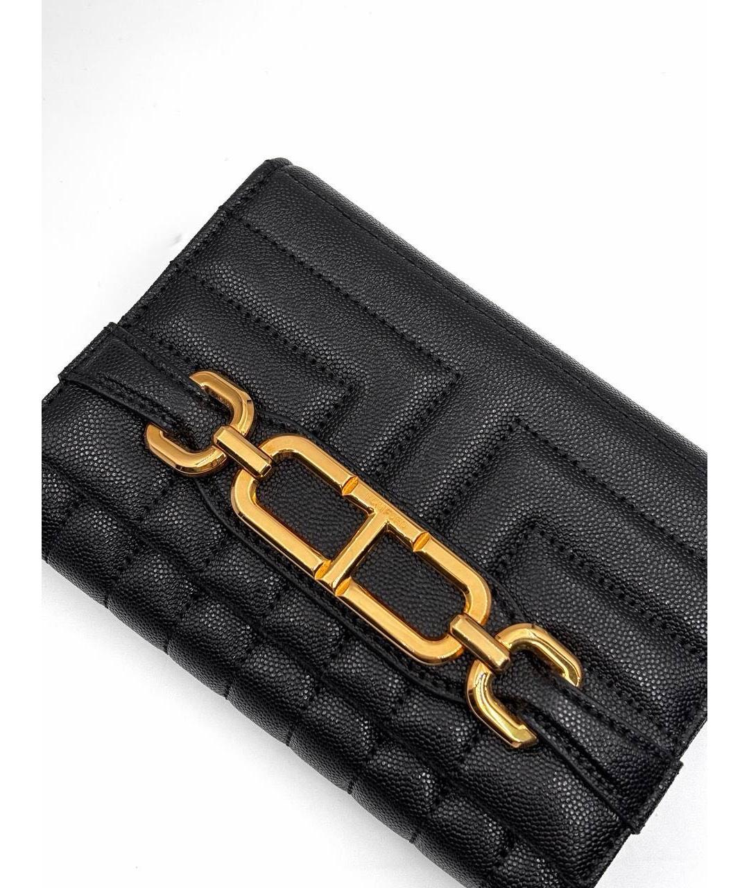 TOM FORD Черная кожаная сумка через плечо, фото 3