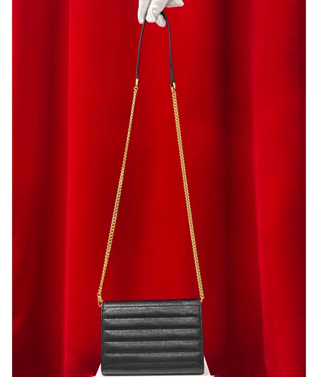 TOM FORD Черная кожаная сумка через плечо, фото 5