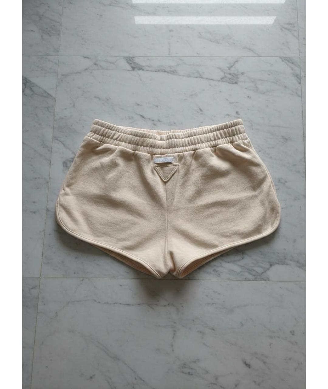 PRADA Бежевые шорты, фото 6