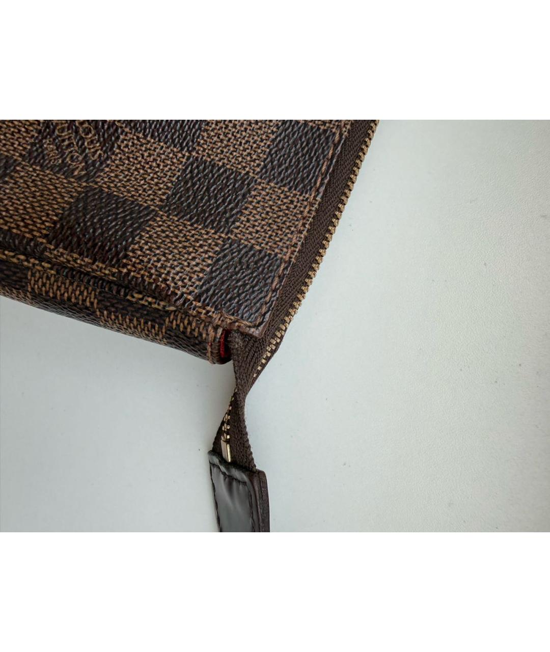 LOUIS VUITTON Коричневая сумка с короткими ручками, фото 5