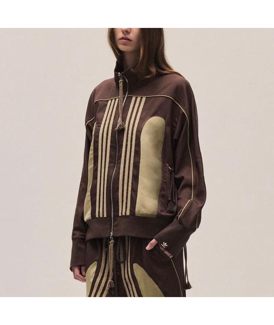 ADIDAS Коричневый полиэстеровый спортивный костюм, фото 7