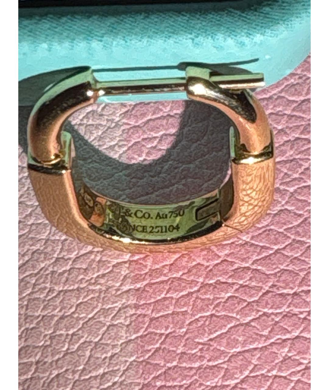 TIFFANY&CO Золотые серьги из желтого золота, фото 3