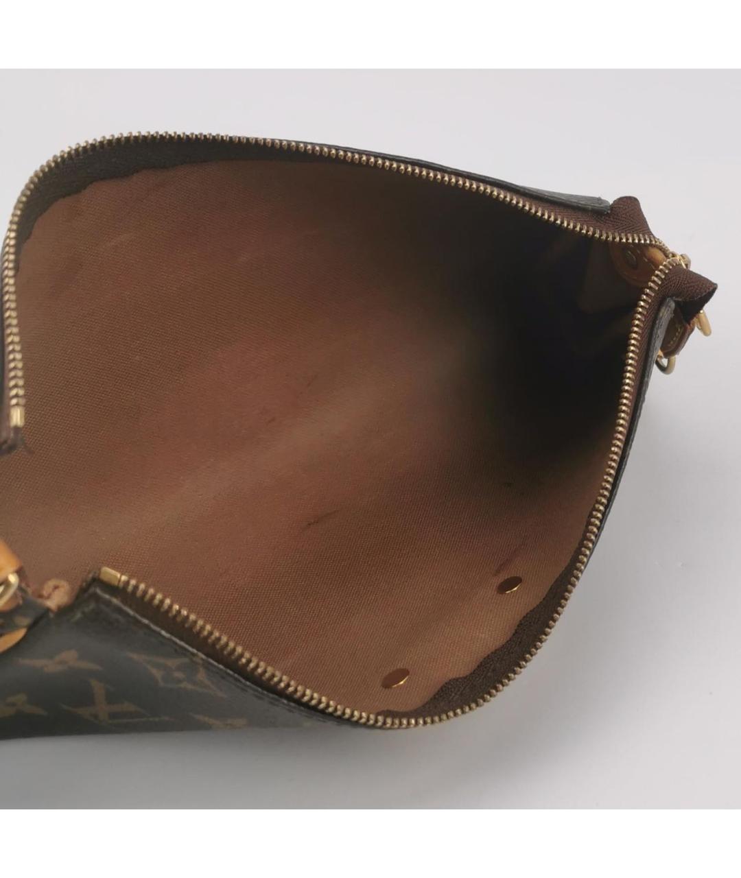 LOUIS VUITTON Коричневая сумка через плечо, фото 6