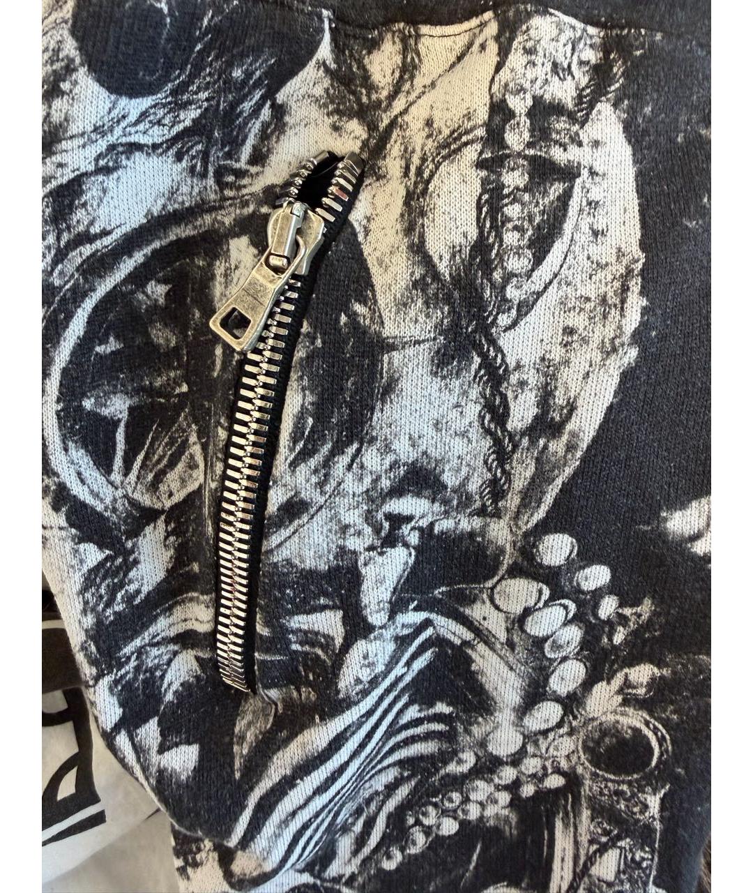 BALMAIN Черный хлопковый спортивный костюм, фото 7