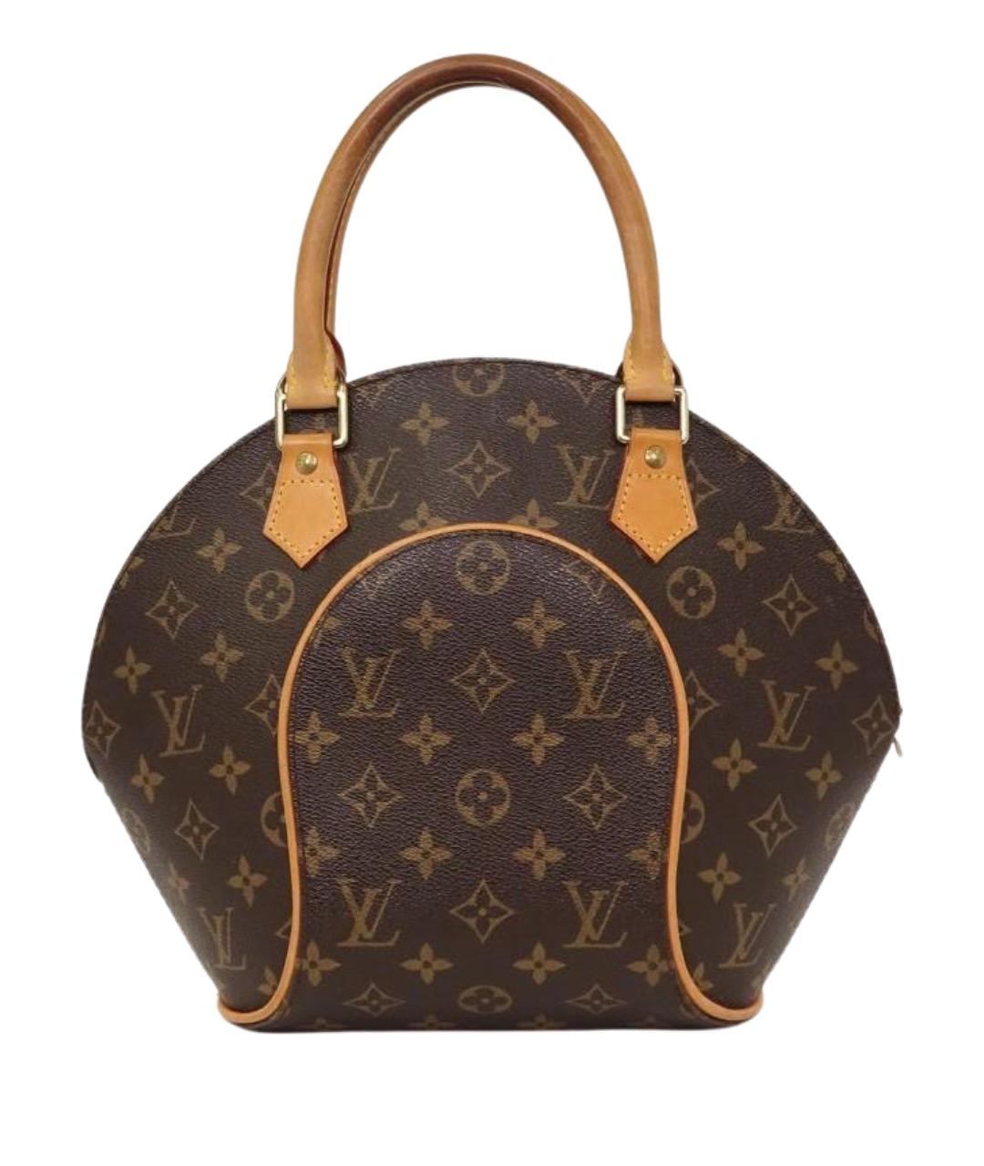 LOUIS VUITTON Коричневая сумка с короткими ручками, фото 1