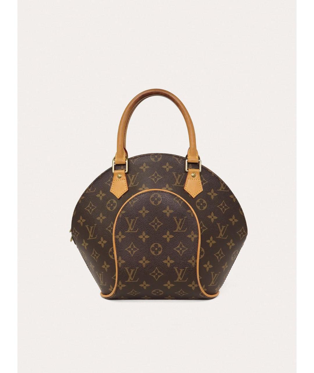 LOUIS VUITTON Коричневая сумка с короткими ручками, фото 3