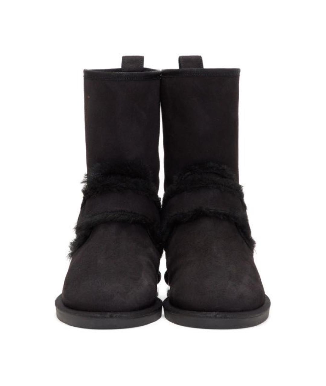 NICHOLAS KIRKWOOD Черные замшевые полусапоги, фото 2