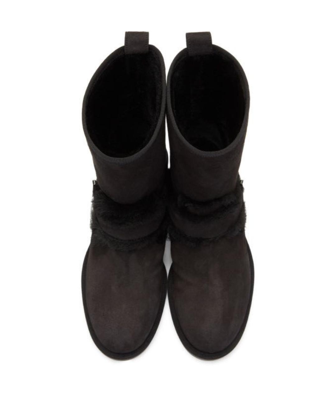 NICHOLAS KIRKWOOD Черные замшевые полусапоги, фото 3