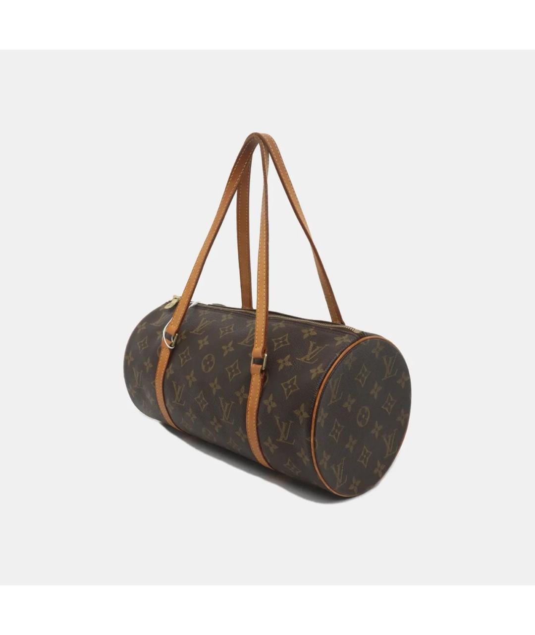 LOUIS VUITTON Коричневая сумка с короткими ручками, фото 2