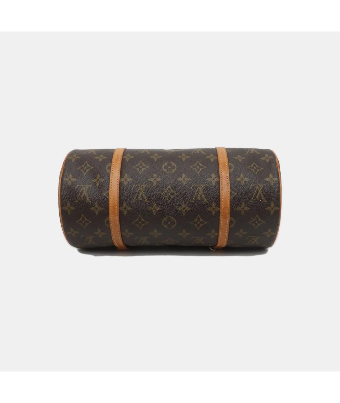 LOUIS VUITTON Коричневая сумка с короткими ручками, фото 4