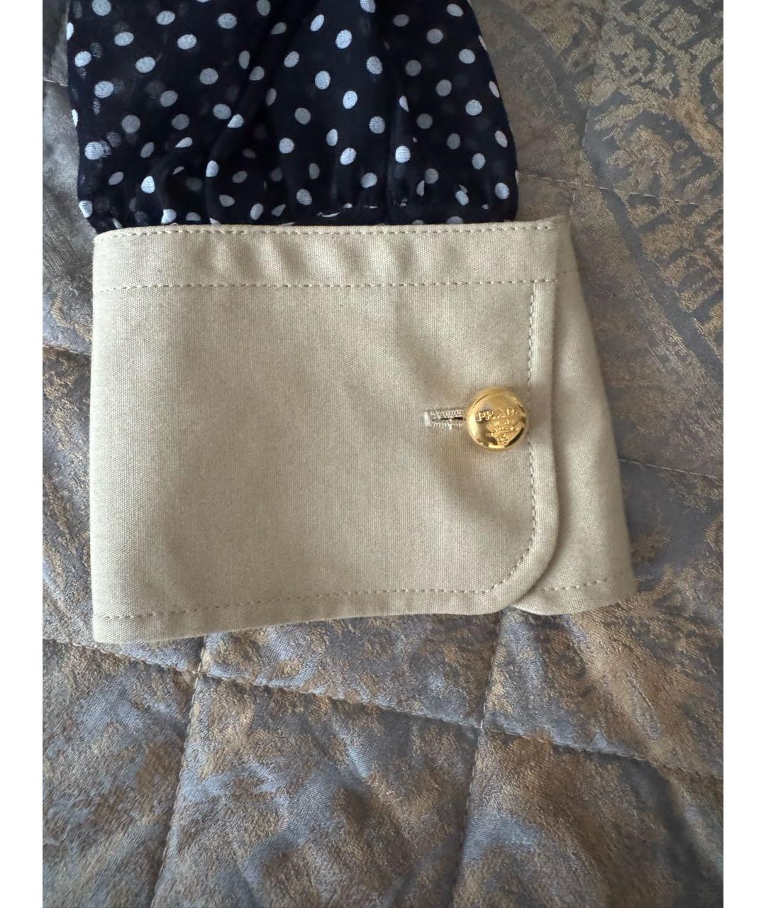 PRADA Мульти полиэстеровое вечернее платье, фото 7