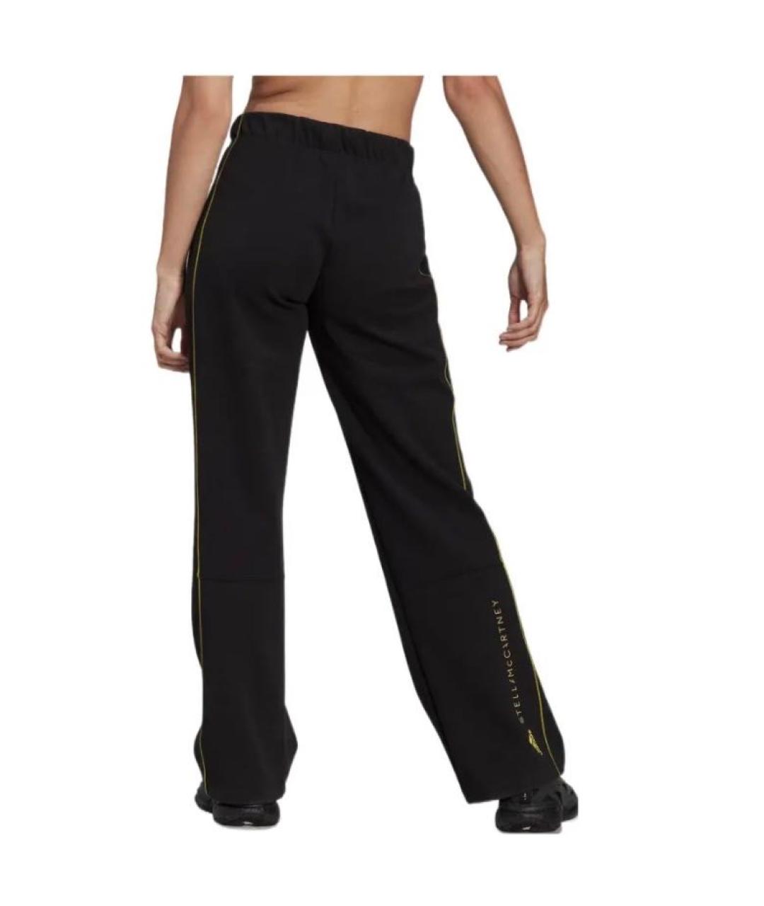 ADIDAS BY STELLA MCCARTNEY Черные полиэстеровые спортивные брюки и шорты, фото 4