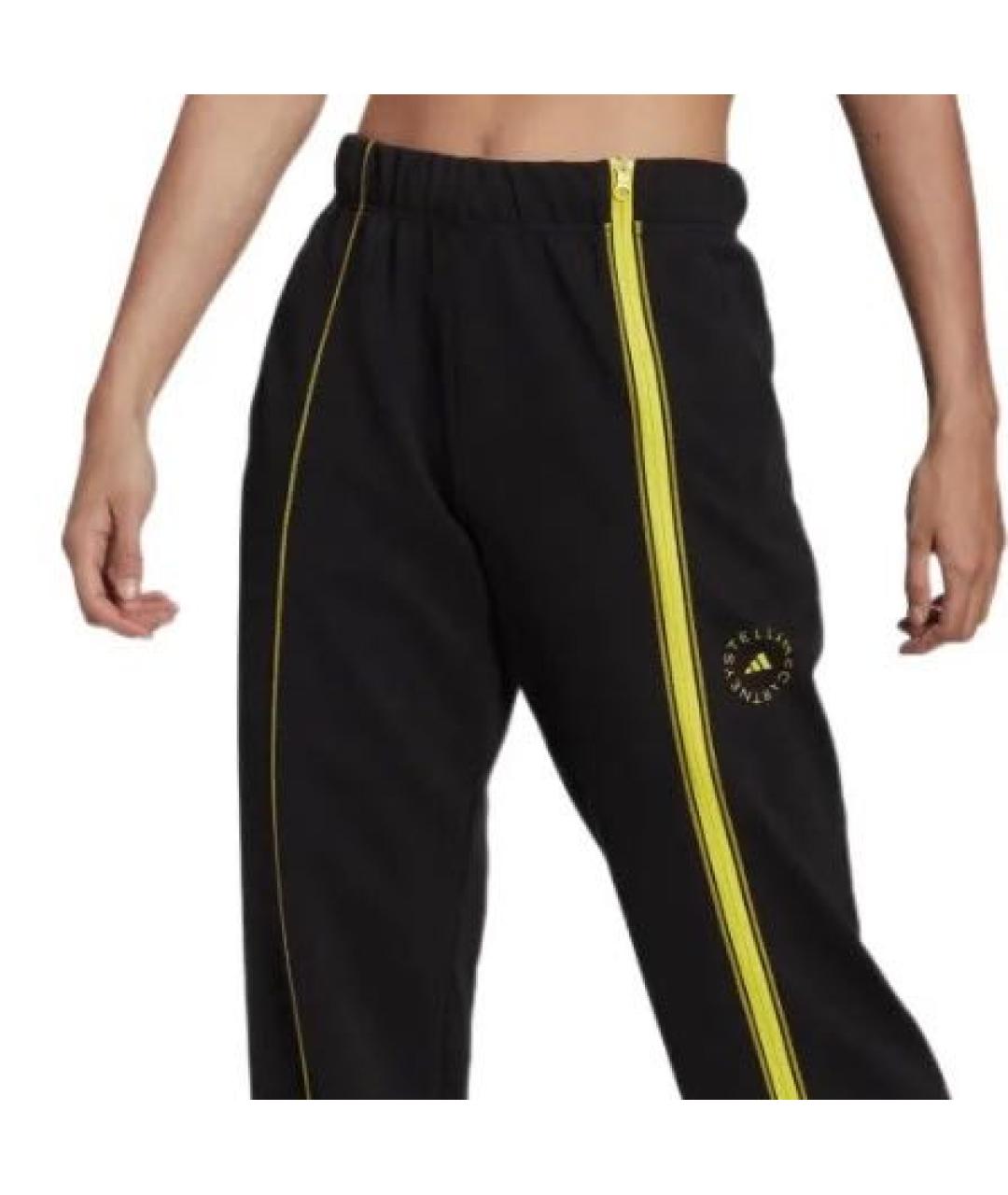 ADIDAS BY STELLA MCCARTNEY Черные полиэстеровые спортивные брюки и шорты, фото 3