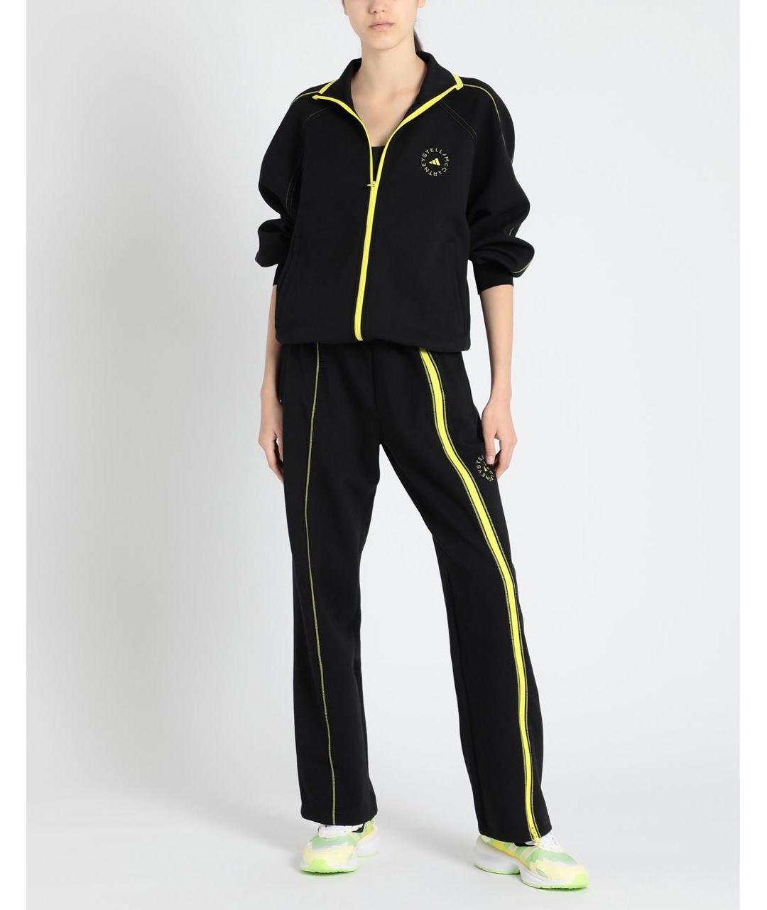 ADIDAS BY STELLA MCCARTNEY Черные полиэстеровые спортивные брюки и шорты, фото 6