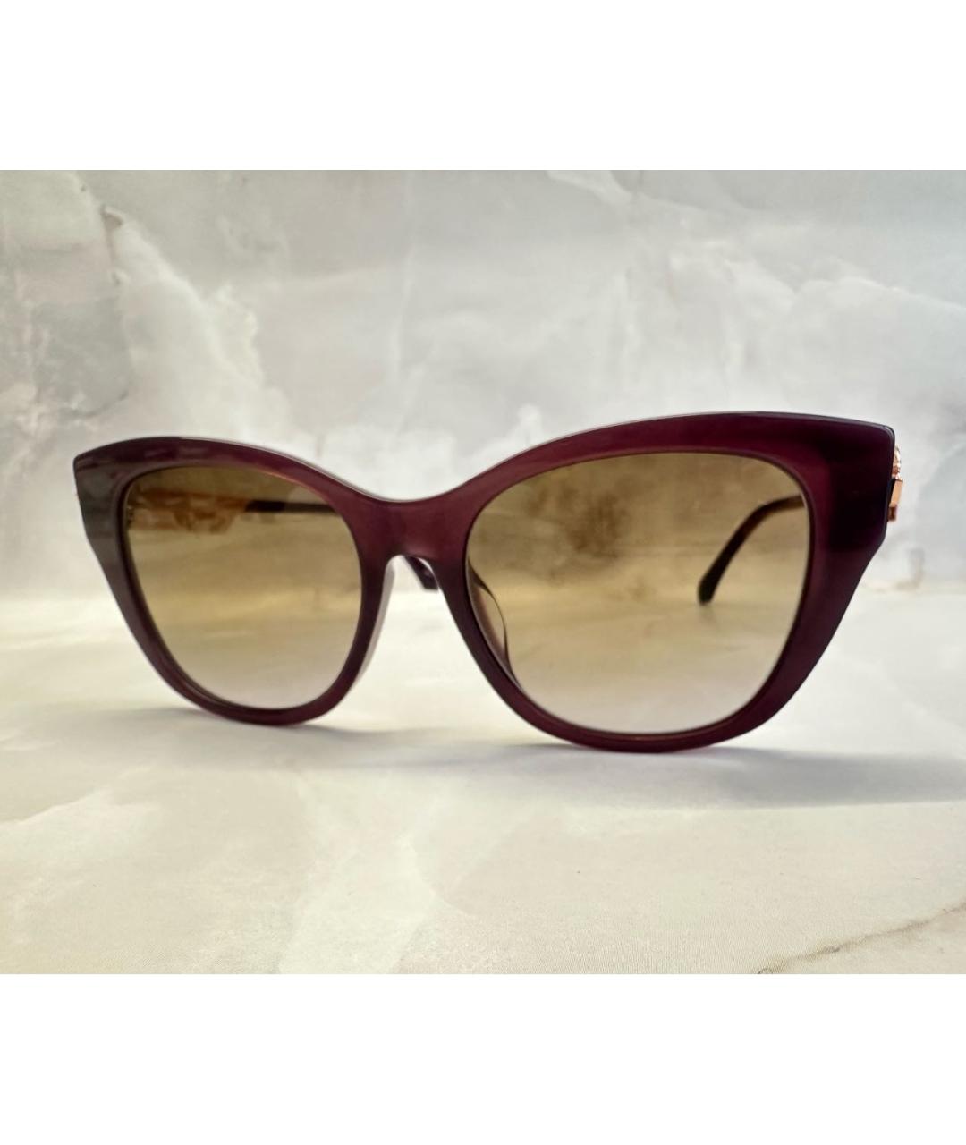 ETRO Фиолетовые пластиковые солнцезащитные очки, фото 2