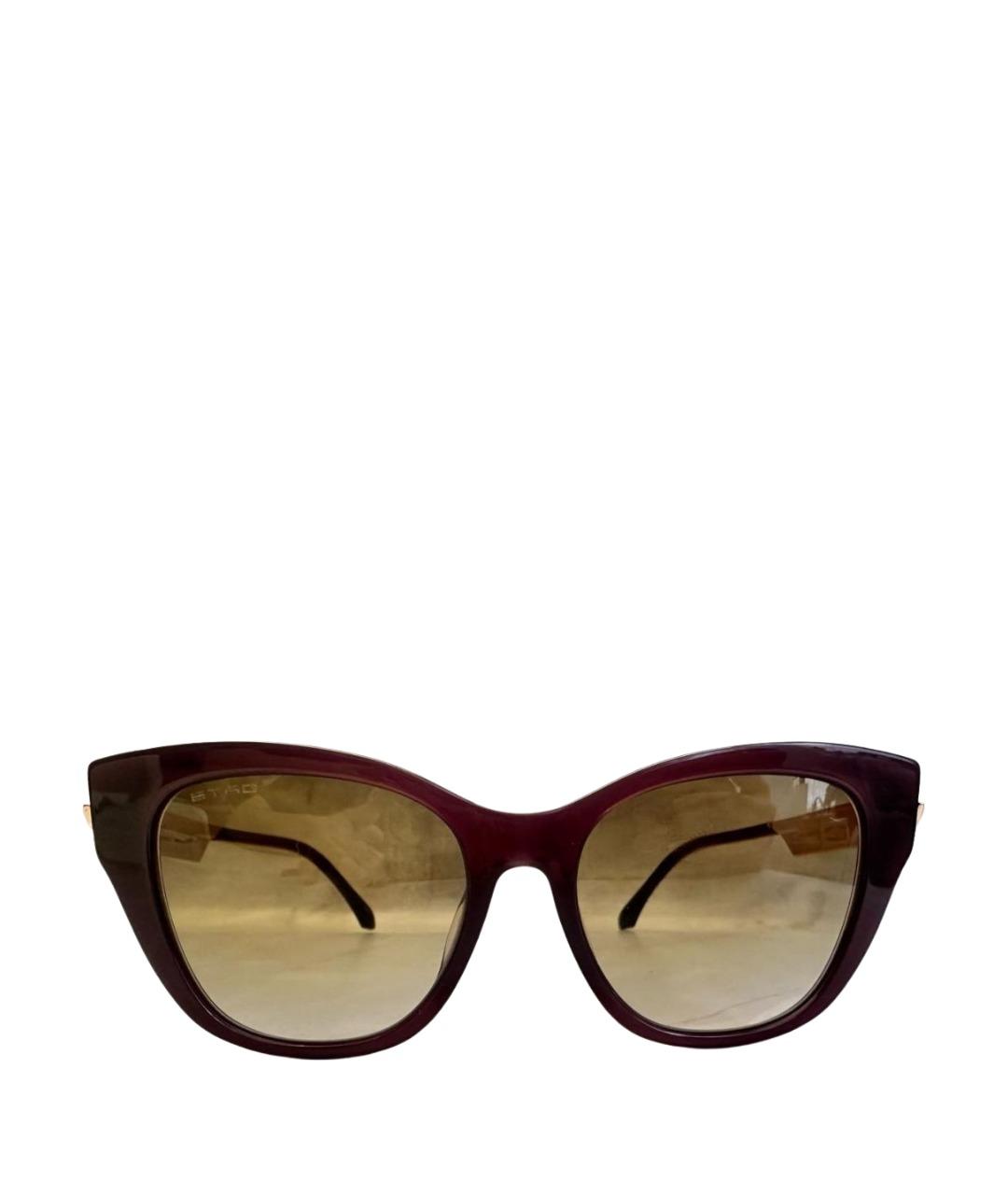 ETRO Фиолетовые пластиковые солнцезащитные очки, фото 1