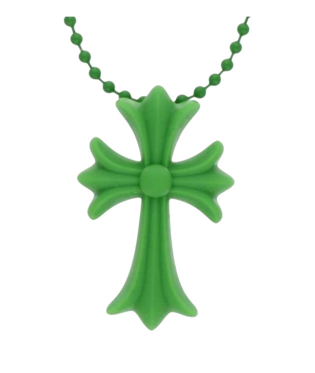 CHROME HEARTS Зеленая цепочка/подвеска, фото 1