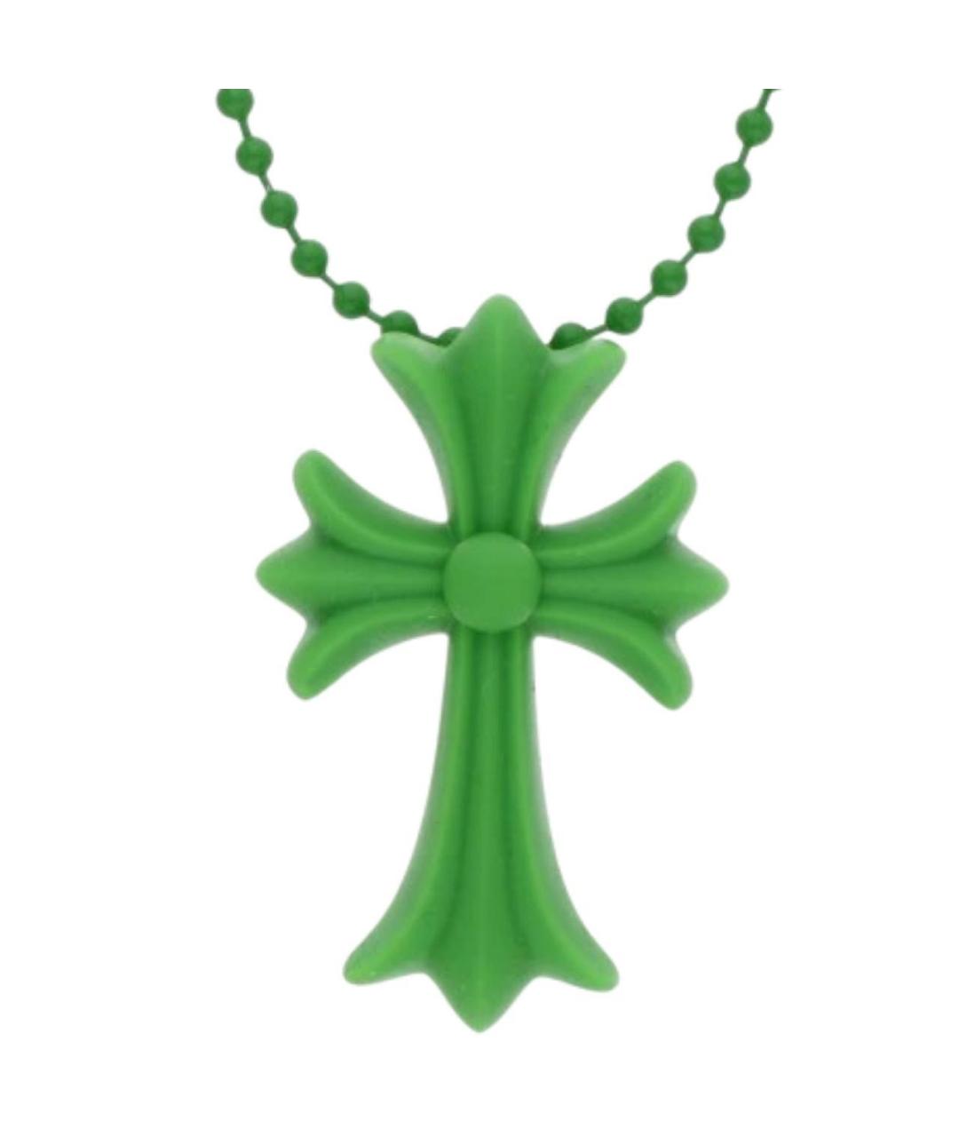 CHROME HEARTS Зеленая цепочка/подвеска, фото 5