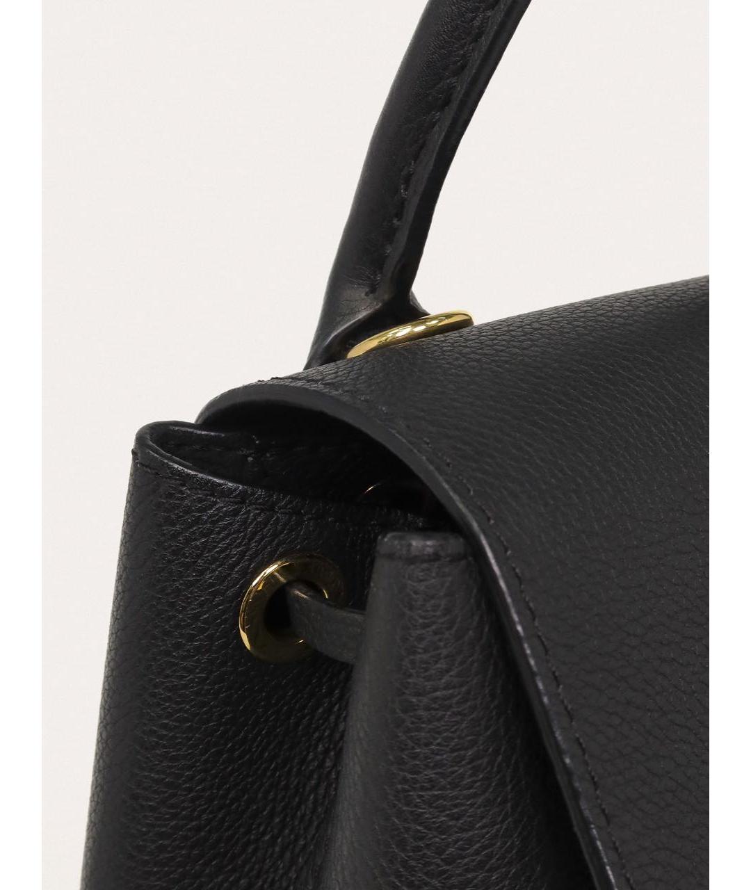 LOUIS VUITTON Черный кожаный рюкзак, фото 5