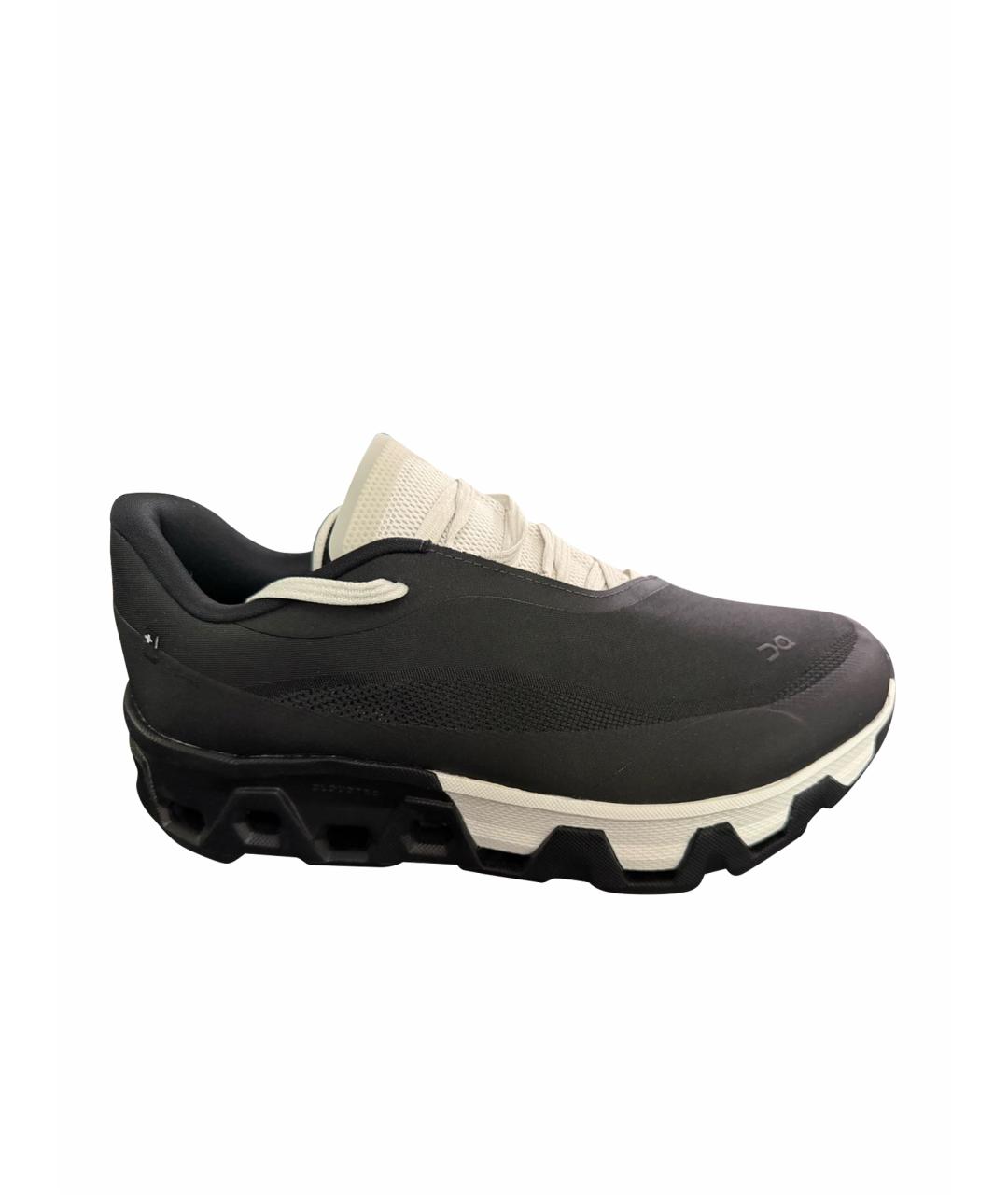 ON Черные текстильные высокие кроссовки / кеды, фото 1