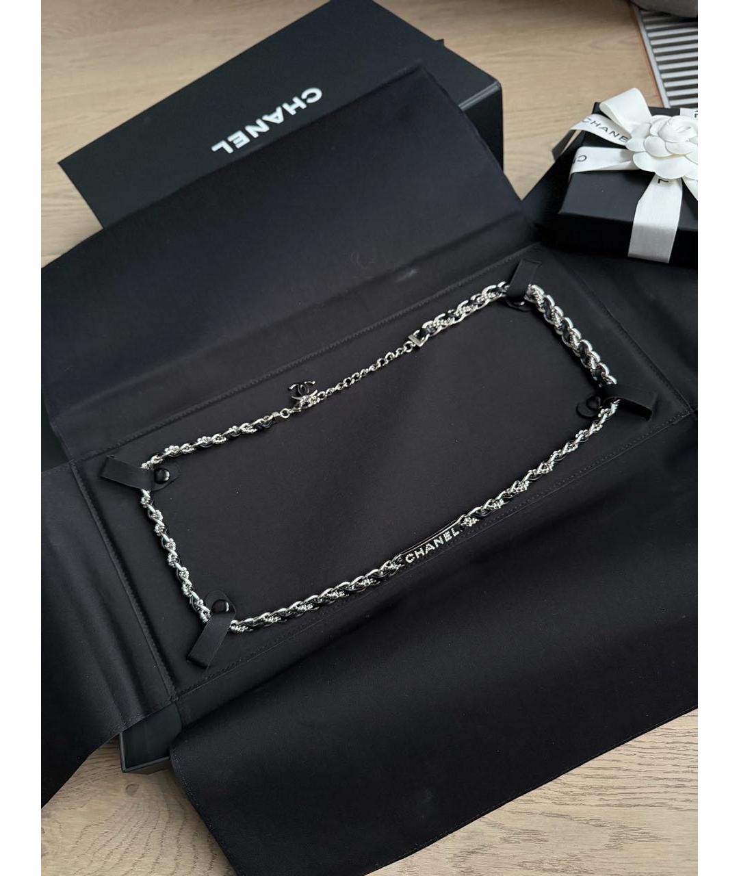 CHANEL Серебрянный ремень, фото 3